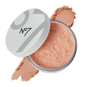 No7 Flawless Finish Loose Powder - Medium Rich - Loose Finishing Powder - Makeup Setting Powder with Matte Finish for All Skin Tones - All Skin Types Including Oily Skin (0.71 oz)