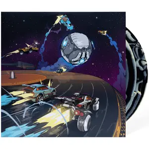 Rocket League x Monstercat: 10 Year Anniversary 2xLP (Retail Solid Black & Custard Vinyl)