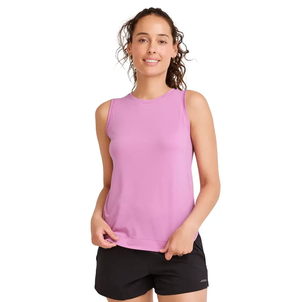 Jockey Women's EVERACTIVE Tank XL Beloved, Polyester, Spandex