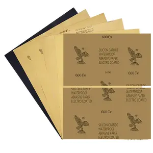 12 count Sandpaper  Automotive Sandpaper 5.5"x9" Wet Dry Sandpaper Assortment for  Headlight Repair  Metal Sanding180/240/320/600/1000/1500 Grit