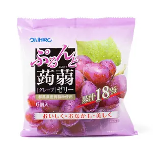 Orihiro Konnyaku Konjac Grape Jelly 6 pcs 120 g