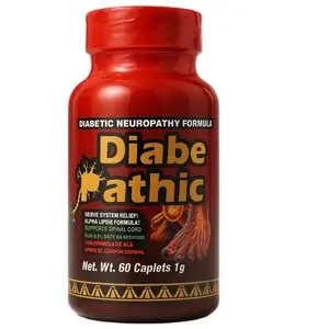 Diabe Pathic 100 Tab 1g Nerve System Relief for Diabetes Alfa Lipide Formula Natural Support 100 Tabs