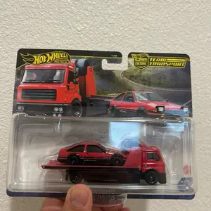 Hot wheels Toyota ae86 sprinter trueno Fleet Street team transport