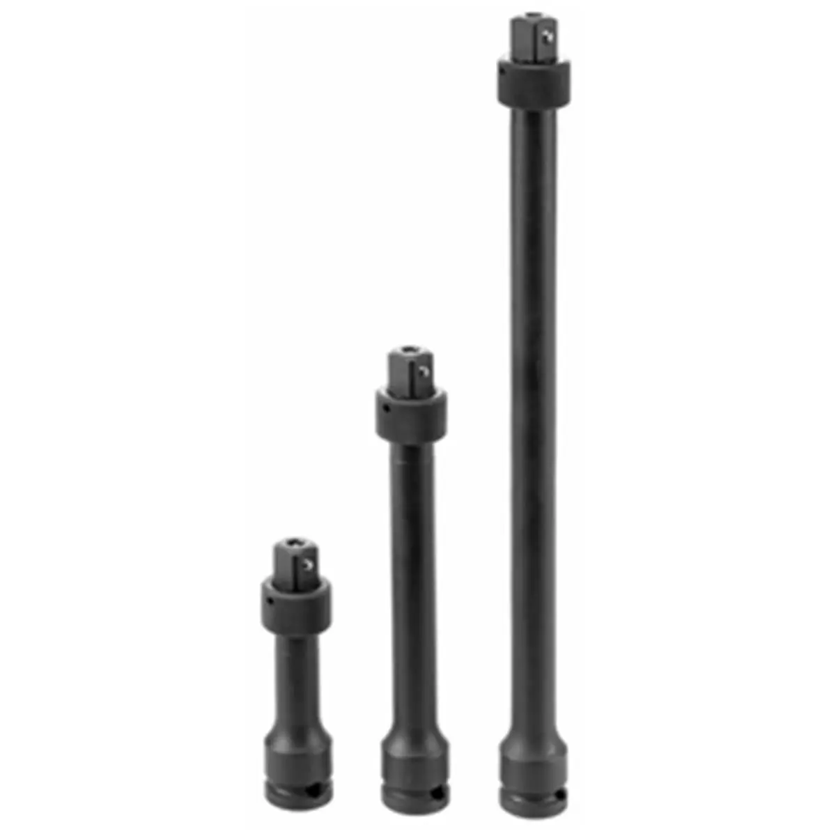 212 MAIN 3-Piece .5 In. Drive Impact Self-Locking Wrench Extension Set - Positive Locking Ball Quick Release Wrench Extend Rod, Ideal for Outdoor Cycling, Leisure Activities (3 In, 12 In Sizes Included), 3 Pieces