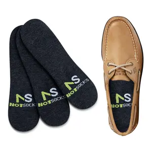 NotSocks™ 3-Pack — Washable Insole Socks for Any Shoe