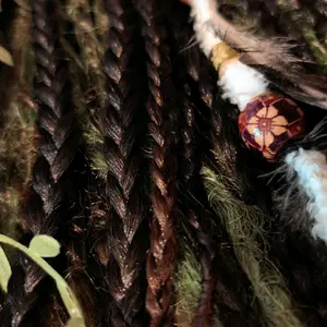 Cabin View Dreadlock Extensions with Unique Design and Natural Elements Featured