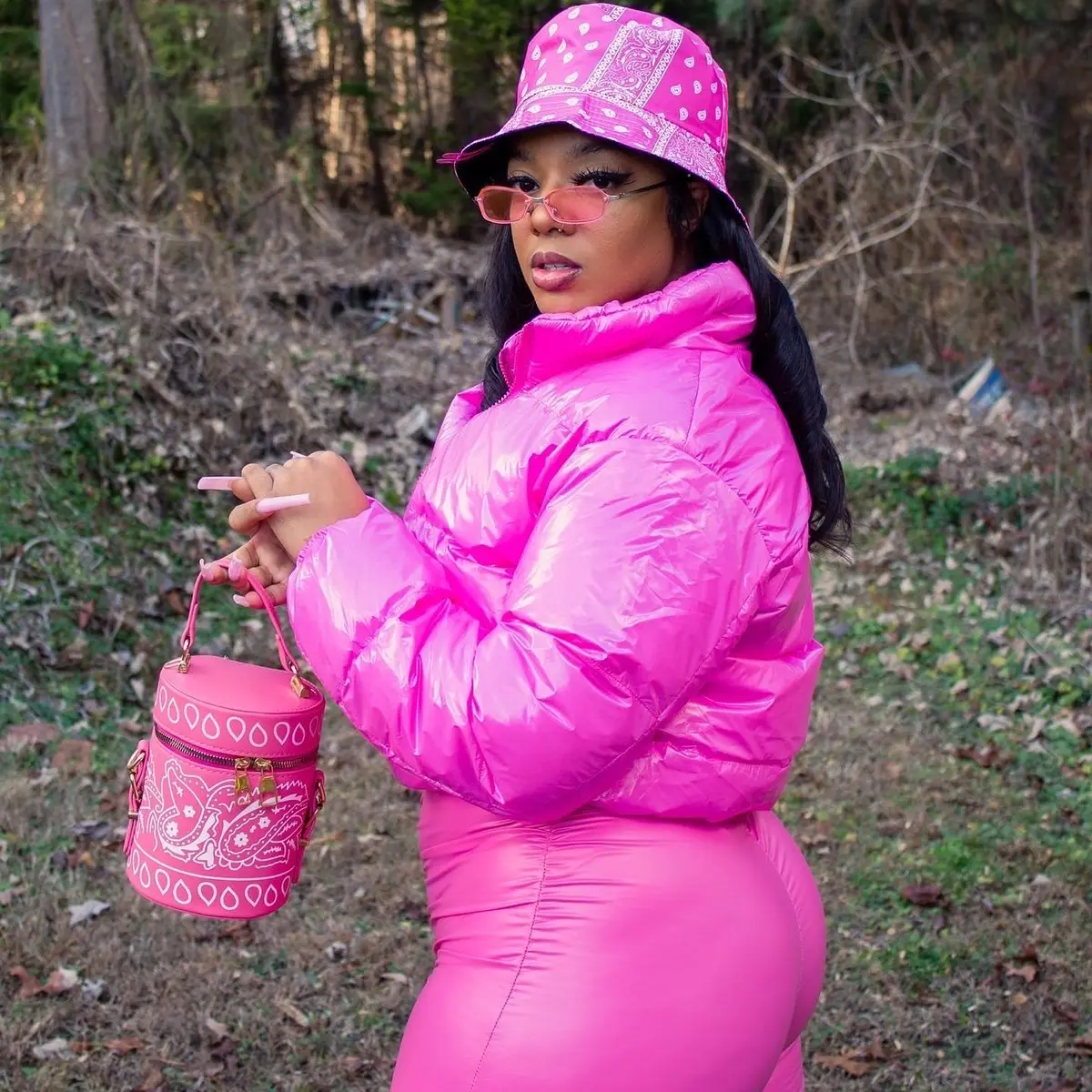 "BUBBLE GUM" BUBBLE COAT