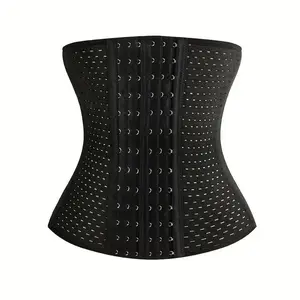 Solid Color Minimalist Women's Waist Trainer Fit, Tummy Control Body Shaper Wrap, Postpartum Body Shaper, Maternity Supplies, High Waisted Shapewear, Polyester, Spandex