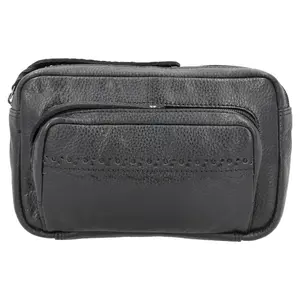 Anti-Theft Laney Buffalo Belt Bag by Lady Conceal with Universal EDC Pouch