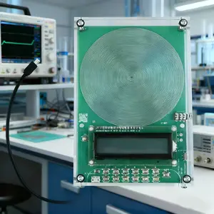 Adjustable 7.83Hz Schumann Resonance USB Frequency Generator, wide frequency range adjustable from 0.1Hz to 100kHz, high-precision digital display, a replacement for tuning forks, and an essential tool for scientific research and testing.