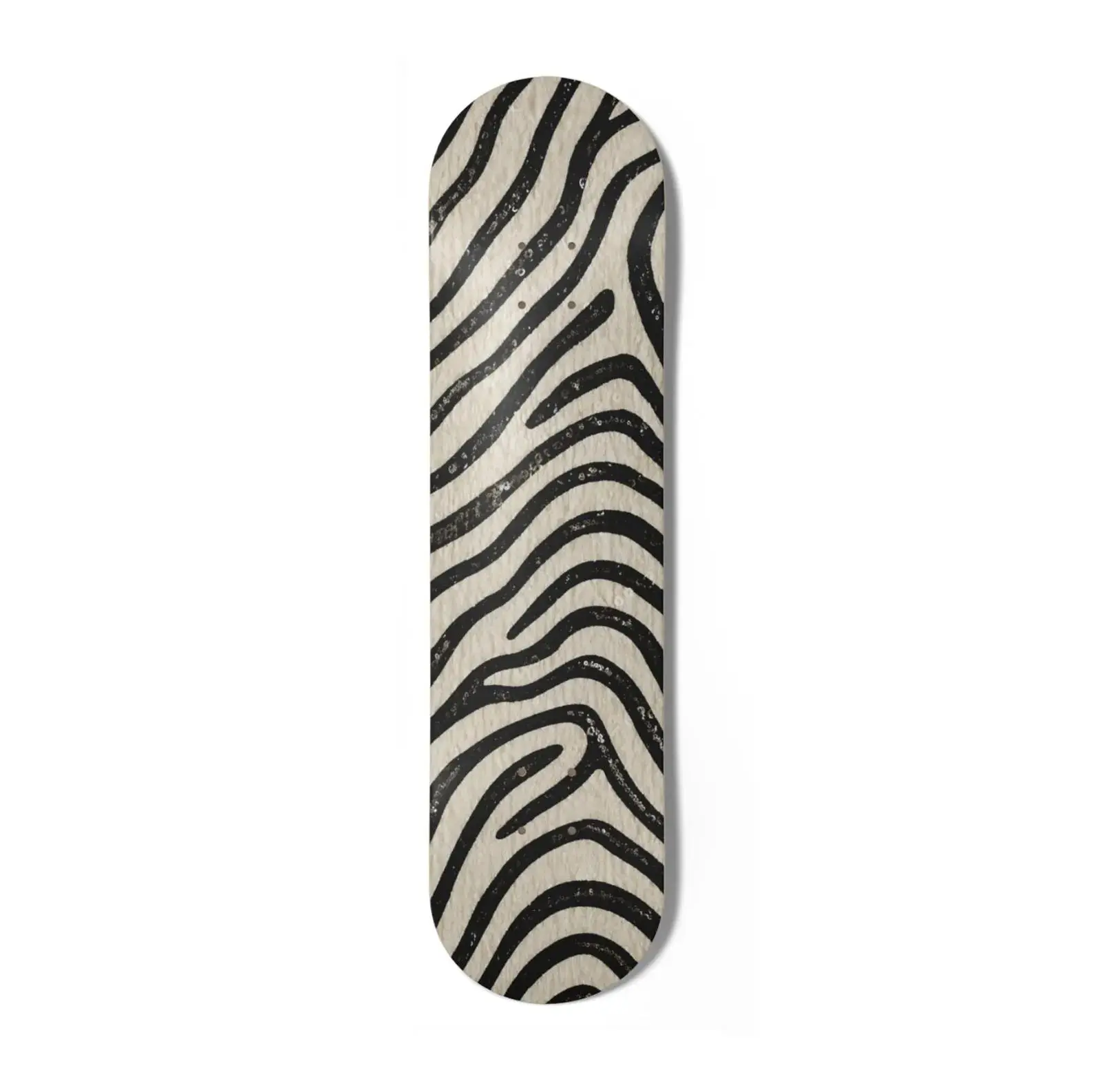 Zebra Print Skateboard