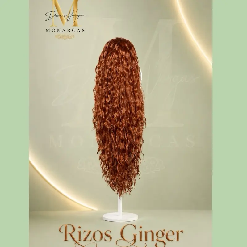 28” Ginger Curly Ponytail