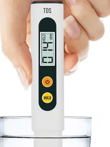 Craft911 TDS Meter Digital Water Tester - Accurate Water Tester for Drinking Water | 0-9990 PPM Meter - 1s Water Quality Tester - TDS Water Tester for Hydroponics, Household Drinking, and Aquarium