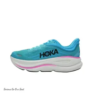 Unisex Turquoise & Pink Mesh Running Shoes with Cushioned Sole, Breathable & Lightweight for Daily Wear and Street Style