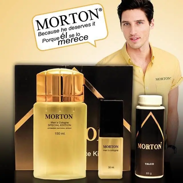 Set Morton edition special fragance con talco
