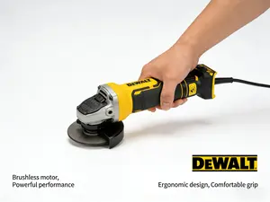 DEWALT 405NT 20V MAX XR Brushless Angle Grinder | Efficient Cutting & Grinding, 20V Platform, With Special Wrenches | Pro-Grade Power Tool!