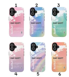 RedBull Day Shift Edition Phone Case, Funny Energy Drink Parody Cover in Multiple Colors, Cute Aesthetic Protective Case Compatible with iPhone 17 16 15 14 13 12 11