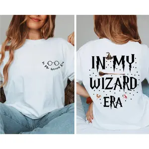 Two-sided In My Wizard Era Shirt, Wizard School Shirt, Wizard Fans Shirt, Funny Wizard Shirt, Girls Gift for Fan, Wizarding Shirt
