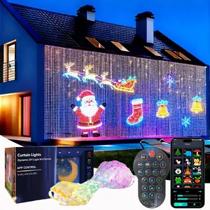 Smart LED Curtain Fairy Lights – App Control, Music Sync & DIY Designs