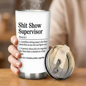 BNB Boss Gifts – Sh*t Show Supervisor 20oz/30oz Tumbler, Funny Insulated Stainless-Steel Travel Cup For Men, Perfect For Supervisors Leaders Principals and Bosses, Ideal Gift From Staff Or Coworkers For Boss’s Day Birthdays Christmas or Mother’s Day