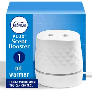Febreze Plug Scent Booster Continuous Scent Device Oil Diffuser, Compatible with Febreze Air Freshener Plug in Refills Procter & Gamble
