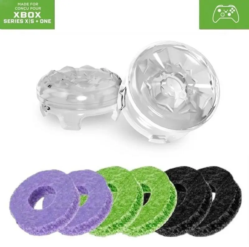 Thumbsticks Grips for PS4/PS5, XBOX, Professional Thumb Grips Joystick Cap Analog Stick Cover, 2 Thumbsticks - 1 High-Rise & 1 Mid-Rise grips player controller
