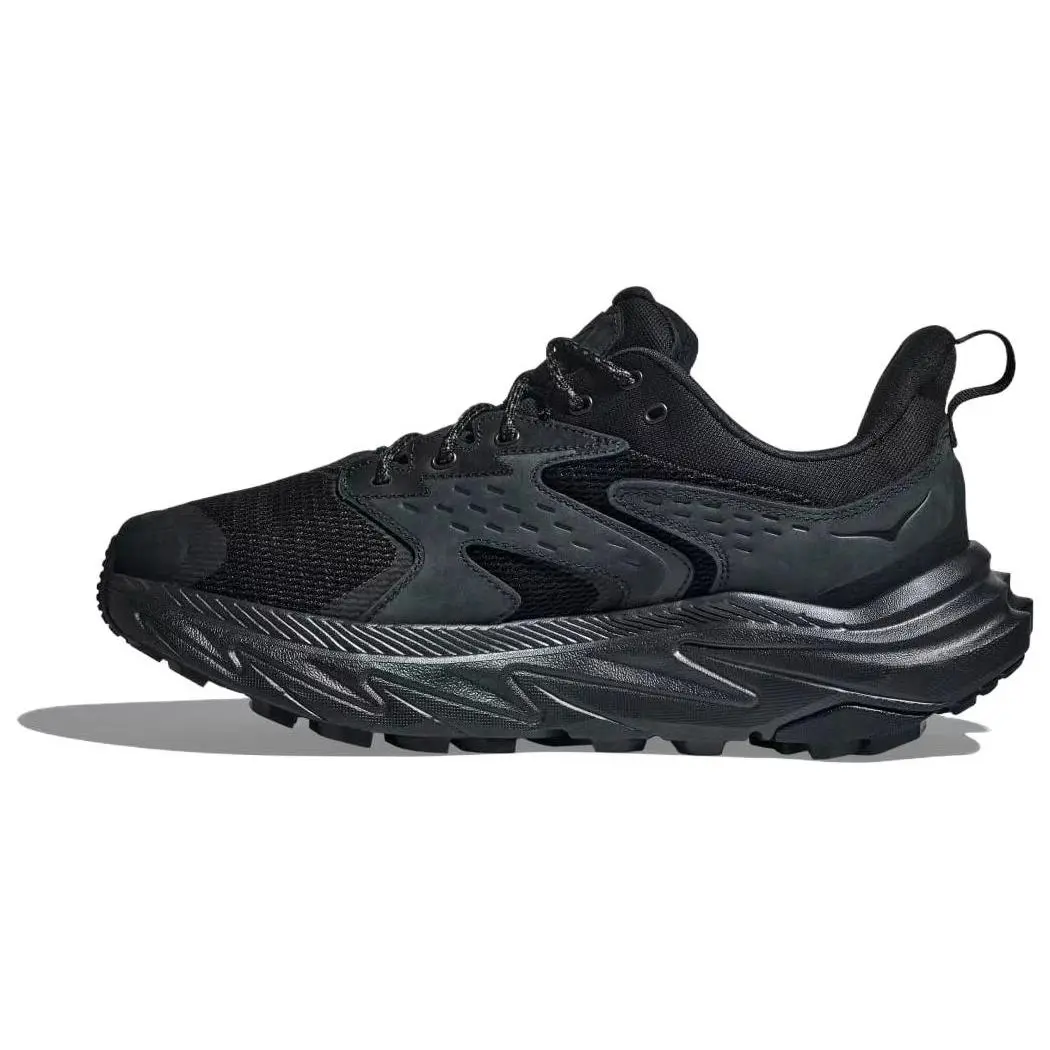 HOKA ONE ONE Anacapa 2 Low Waterproof Synthetic Leather Breathable Lightweight Trail Running Shoes for Men and Women