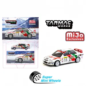 Tarmac Works 1:64 Mitsubishi Lancer Evolution II Rallye Monte-Carlo