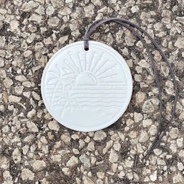 Callahan Leather Co. Round Sunset Freshie