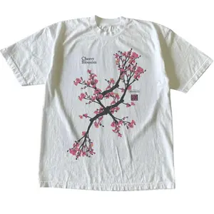 Sakura Cherry Blossom Japanese T-Shirt, Tree Shirt, Natural Tee, Gifts Shirt, Unisex Vintage Graphic Tees Gothic Grunge Y2k Emo Scene Amity Affliction Style Clothes Men Women Streetwear
