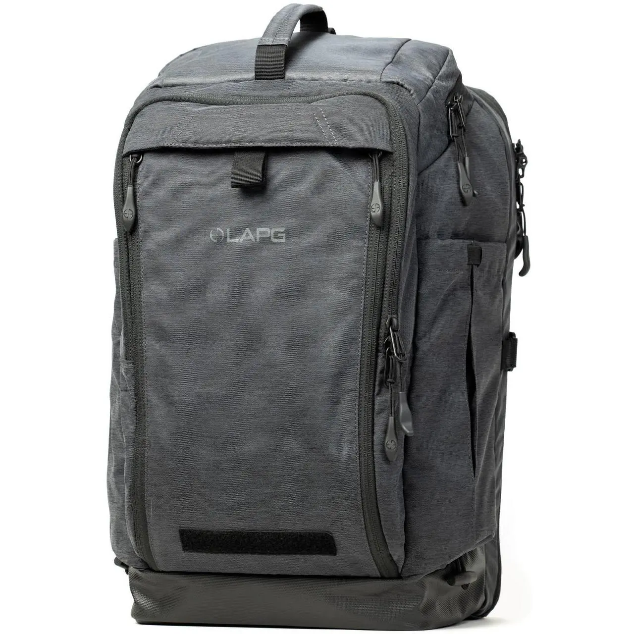 LA Police Gear Terrain Stealth Men's Fashion EDC Backpack - 400D Poly, Ergonomic Design, Customizable Organization, Full-Zip Front Panel, Hidden MOLLE Panel, Zipper Pull, Quick Access, CCW Pocket, High-Quality Lightweight