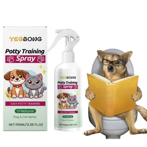 Pet Urinal Training Aid Spray for Dogs & Cats, Indoor Outdoor Use, Pet Behavior Training Tool, Ideal Christmas Gift for Pets