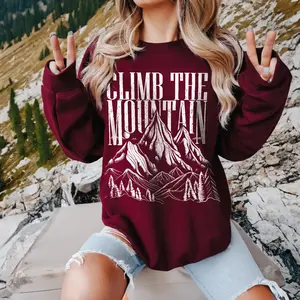 ACOSF ACOTAR Sweatshirt | Climb the mountain Nesta Archeron Cassian Valkyrie Gwyn Emerie Velaris Ramiel Valkyrie Licensed SJM Merch