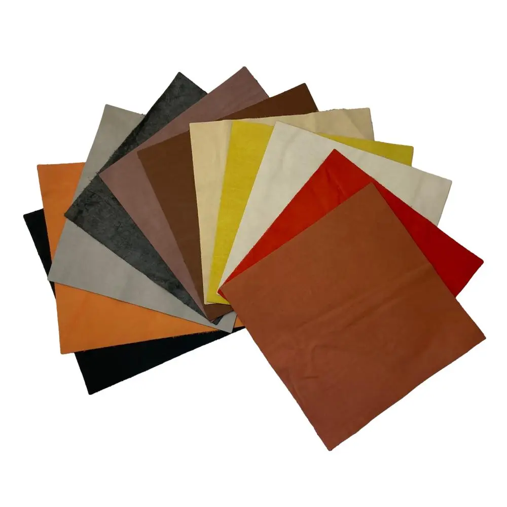 Upholstery Leather 3 oz Cowhide Die Cut Squares