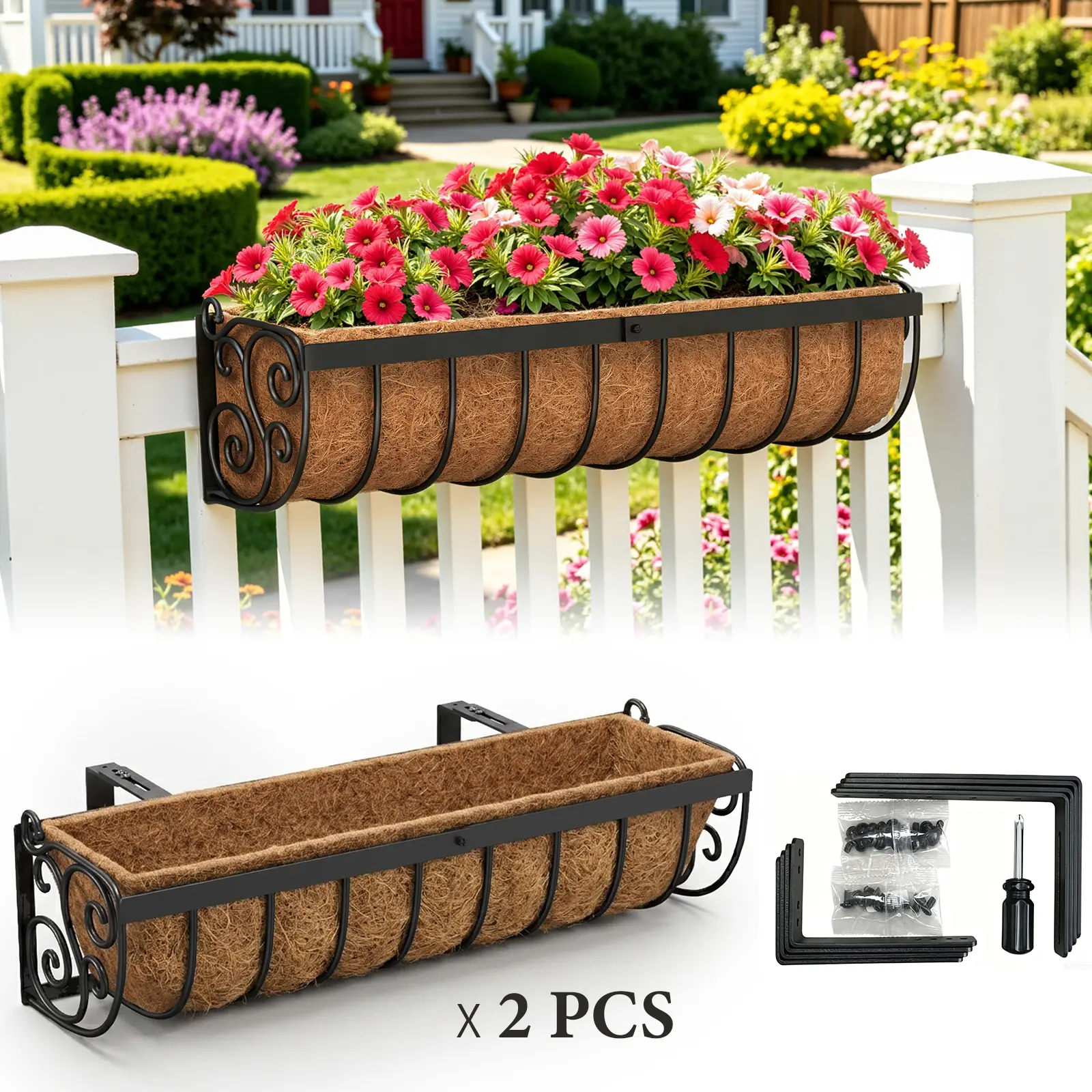 grow pots for plants Ryan Self-Watering Plant Pots main image 1