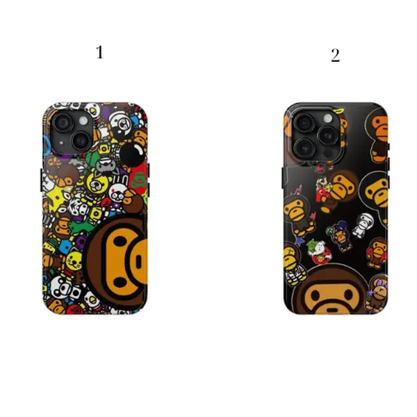 The hIPhop Baby Monkey Milo - Tough Phone Case for iPhone