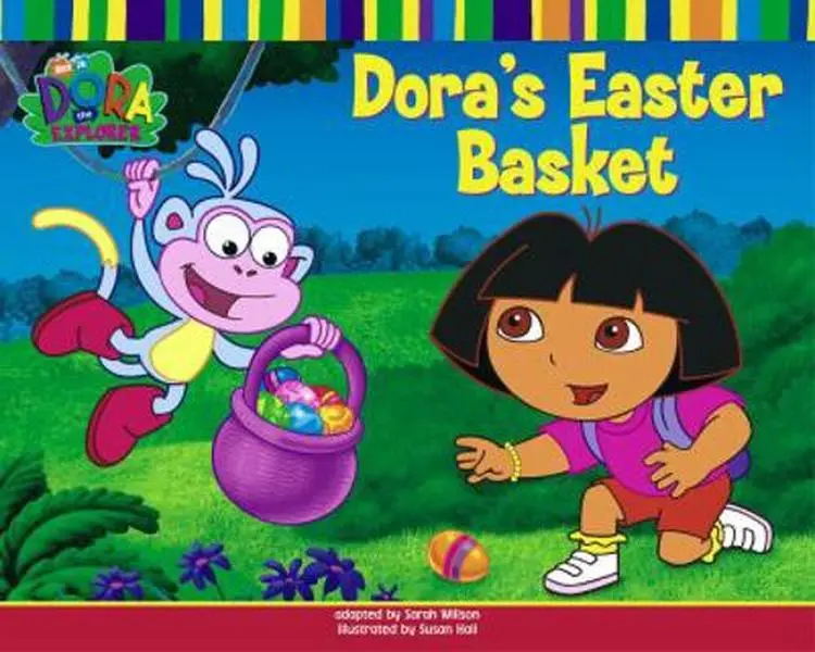 USED Book - Dora's Easter Basket (Dora the Explorer) by Sarah Willson (Paperback) - english