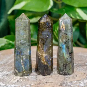 Down To Earth Crystal Labradorite Tower