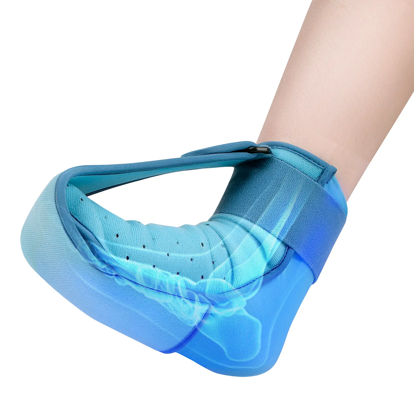 Tech Love Plantar Fasciitis Night Splint, Adjustable Brace for Morning Heel Pain & Heel Spur Relief, Breathable Support for Men and Women (Single), Plantar Fasciitis Brace, Heel Spur Relief Products