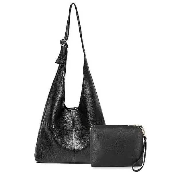 Montana West Purse for Women Hobo Bags Slouchy Shoulder Leather Handbags