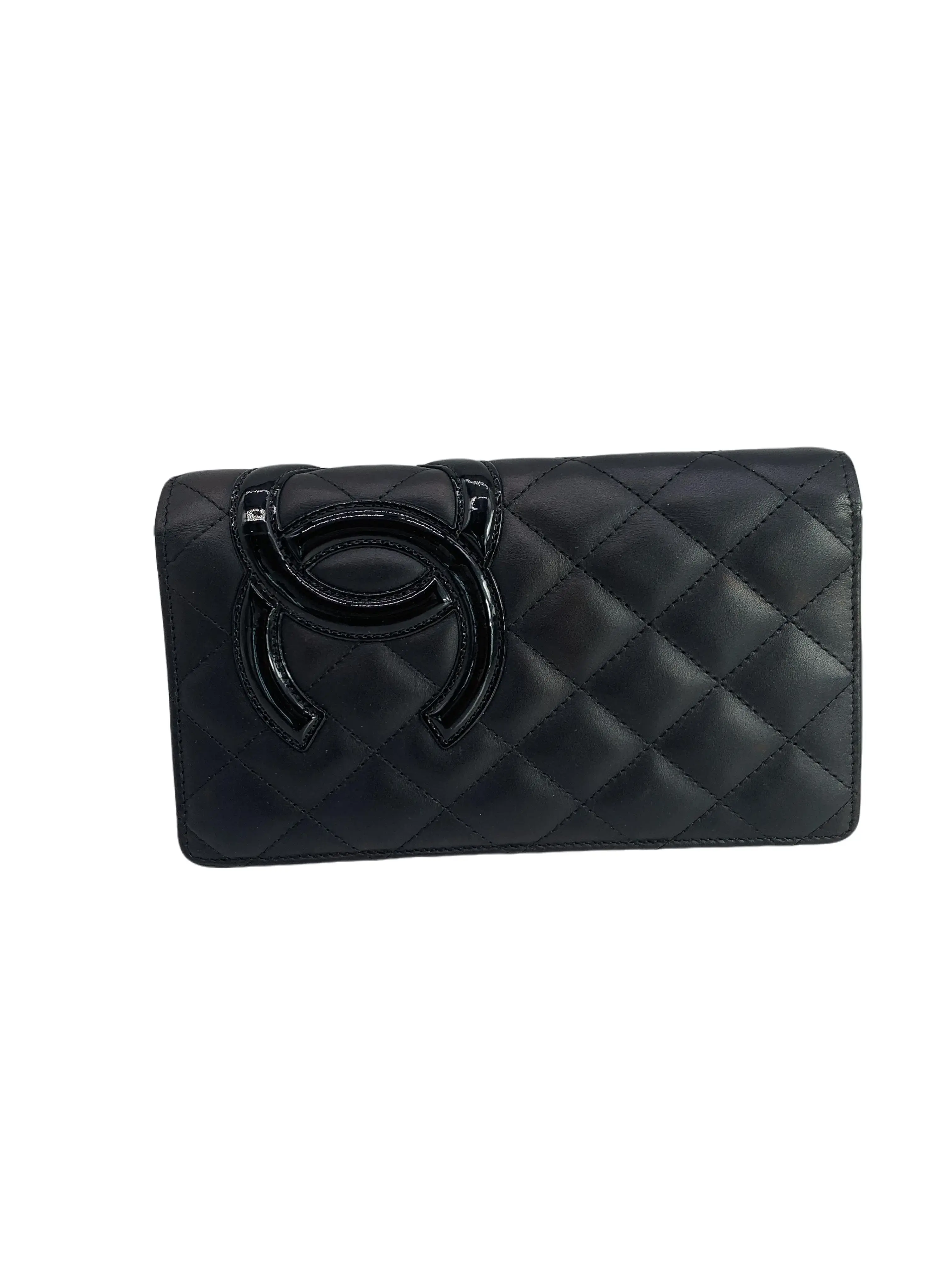 Pre-owned CHANEL Black Quilted Leather Flap Clutch Bag/WJ07125711/5711