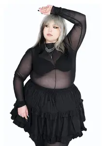 Autopsy Mesh Long Sleeve Top FOXBLOOD RESTOCKED!