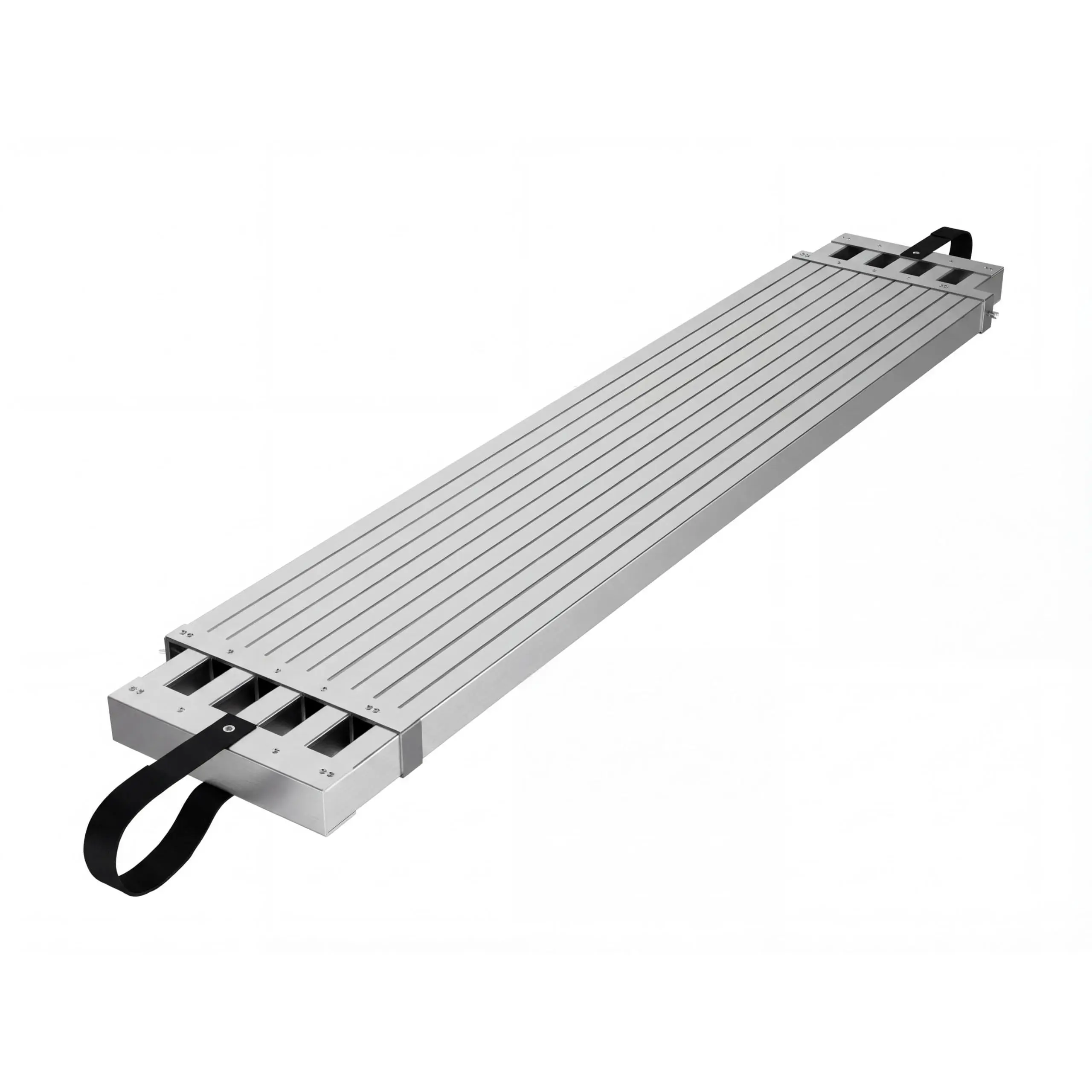 6–9 ft Telescoping Work Plank – Adjustable Aluminum Scaffold Platform with Anti-Slip Surface, 500 lb Capacity