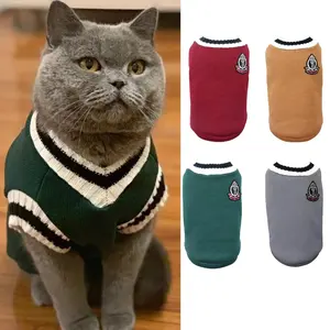 Pet Winter Sweater Cozy Christmas Costume for Small Dogs Cats & Kittens Autumn Winter Jacket Vest Soft Warm Fabric Stylish Design Easy Wear Perfect Fit Durable Material Husky Clothes