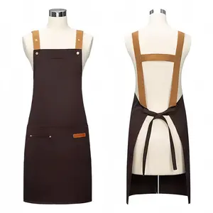 Adjustable Apron for Restaurants, Tea Shops, Home Chefs, Coffee Shops, BBQ Servers, Kitchen Cooking Waiter Work Apron Kitchen Cooking Aprons