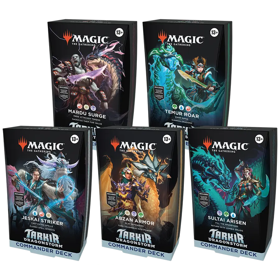 Magic: The Gathering - Tarkir: Dragonstorm Commander Decks
