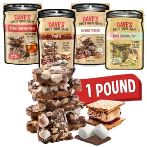Unique Gourmet Toffee - 1 Pound - Dave's Sweet Tooth