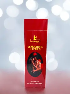 Amarre Total Incense Olofin Square Box 25/8ct Sticks Total 200 Sticks Scent Diffuser Scented Aromatic Fruity Fragrance
