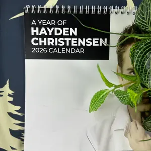 Christensen 2026 Calendar, Hayden 2026 Wall Calendar, Actor Calendar, Christensen 2026 Calendar, Unique Christmas Gift, Calendar Gift, Holiday Gift Ideas