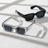Square Frame Trendy Casual Classic, Lightweight Durable UV Sun-Protective Sporty Shades for Women and Men, Travel Essentials and Back-to-School Gifts, High Quality Square Framed Sunglasses for Fall Outdoor, Great His & Hers Gifts, Stylish Sunglasses